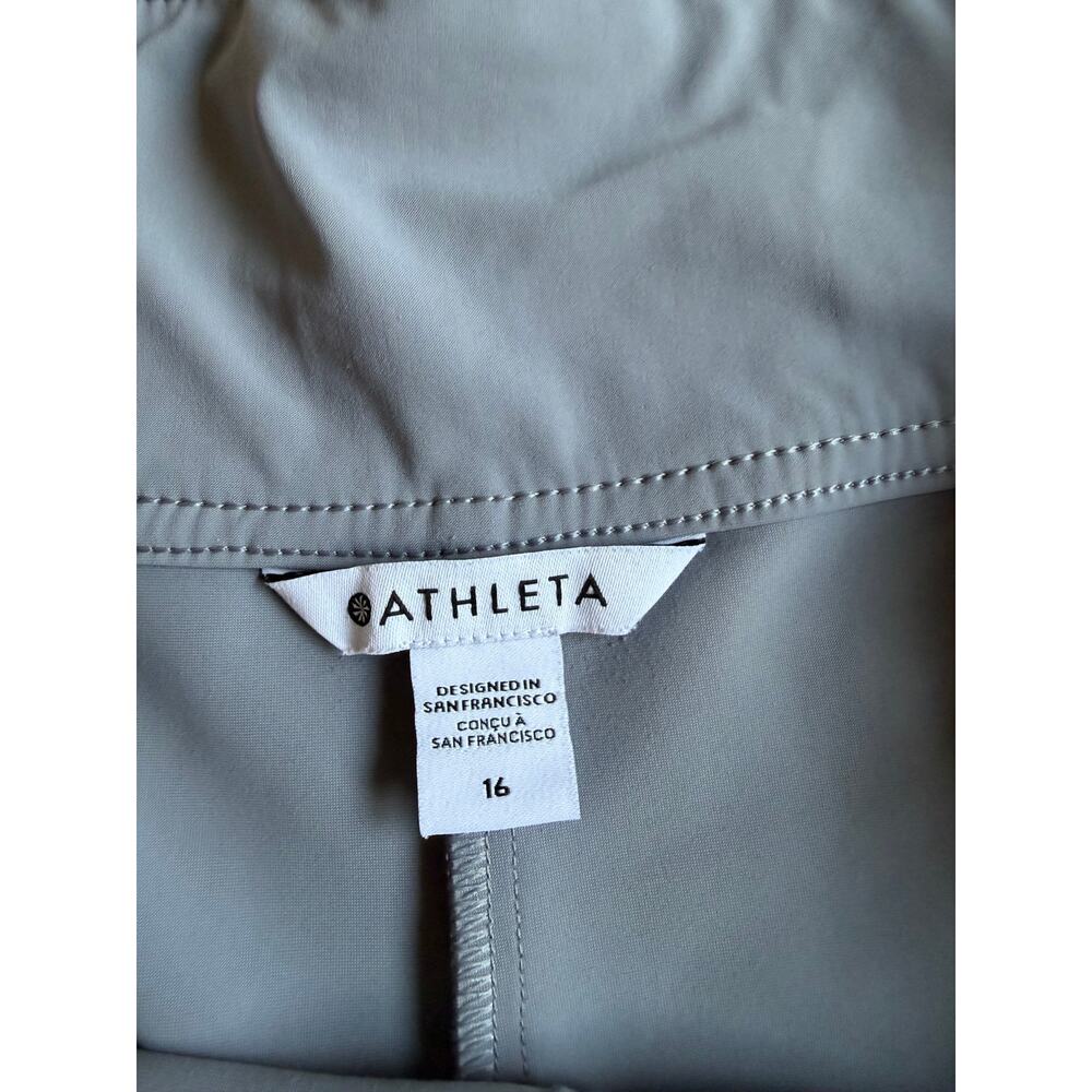 Athleta Women's Blue Gray Stellar Crop Trousers Pants Plus Size 16 - Picture 13 of 14